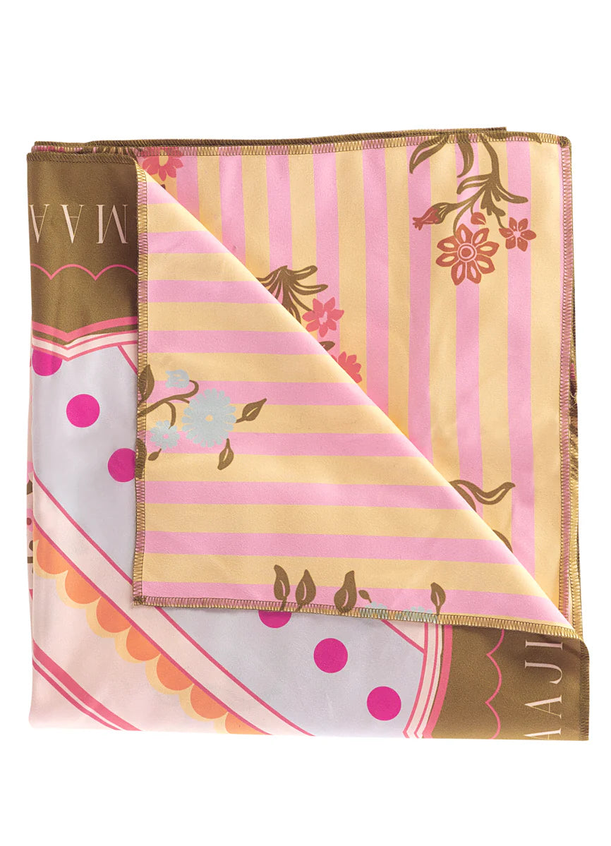 THE TROPICS FLORELIA BEACH TOWEL