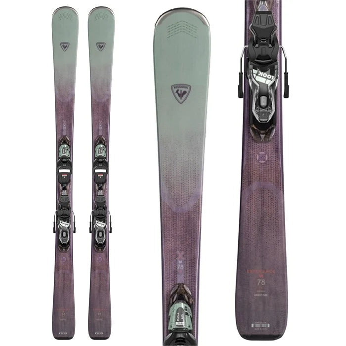 Experience W CA 78 Skis + Xpress 10 GW Bindings