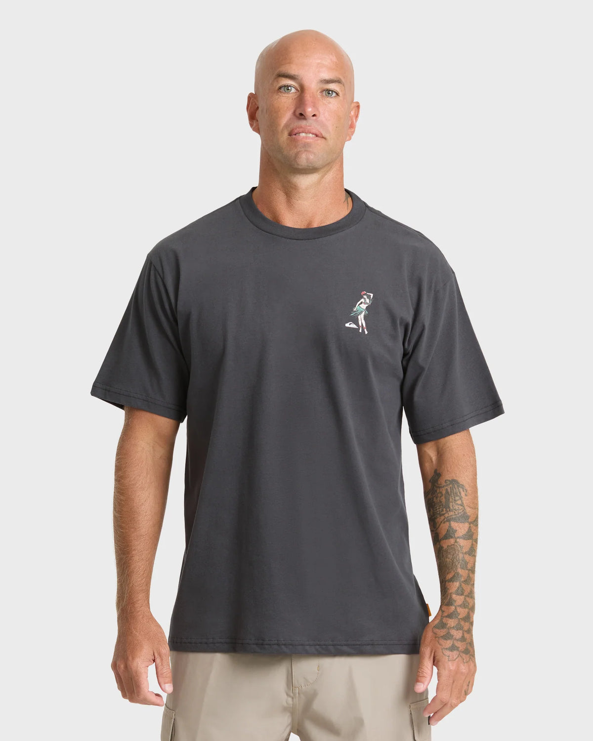 Waterman Mele Kalikimaka Short Sleeve Cotton T-Shirt