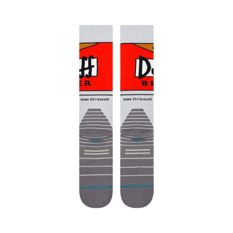 THE SIMPSONS X STANCE DUFF BEER POLY SNOW OTC SOCKS