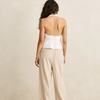 Louise Tie Front Halter Top