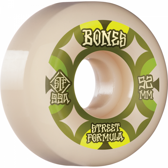 BONES STF V5 RETROS 52mm 99A White