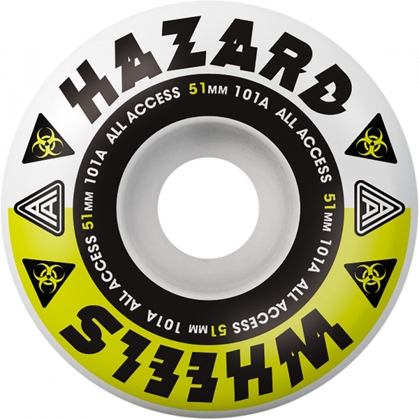 HAZARD CP RADIAL MELT 51mm WHT/YEL