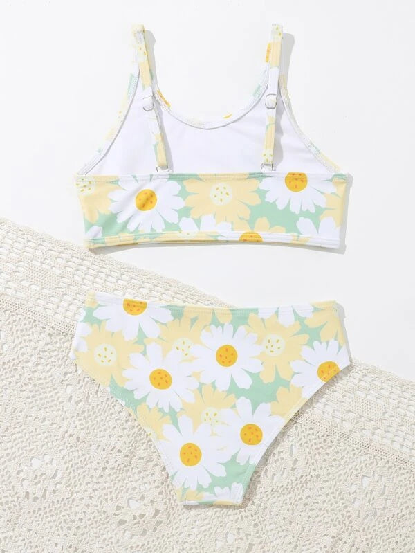 EVRYDAY Toddler Girls Floral Print Bikini Swimsuit