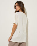 Palm and Sun Oversized Tee