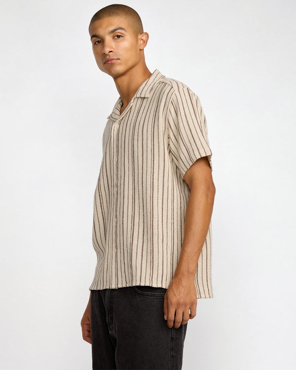 Vacancy Stripe Short Sleeve