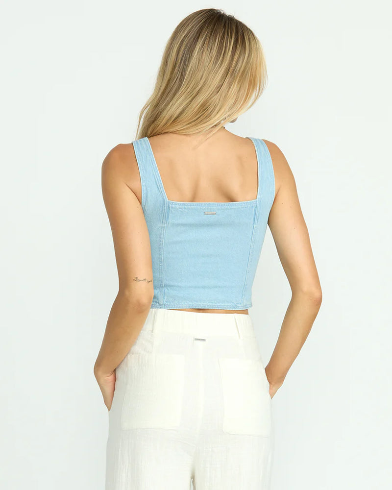 Sunwashed Sleeveless Top