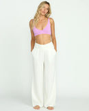 New Waves Gauze Elastic Waist Pants