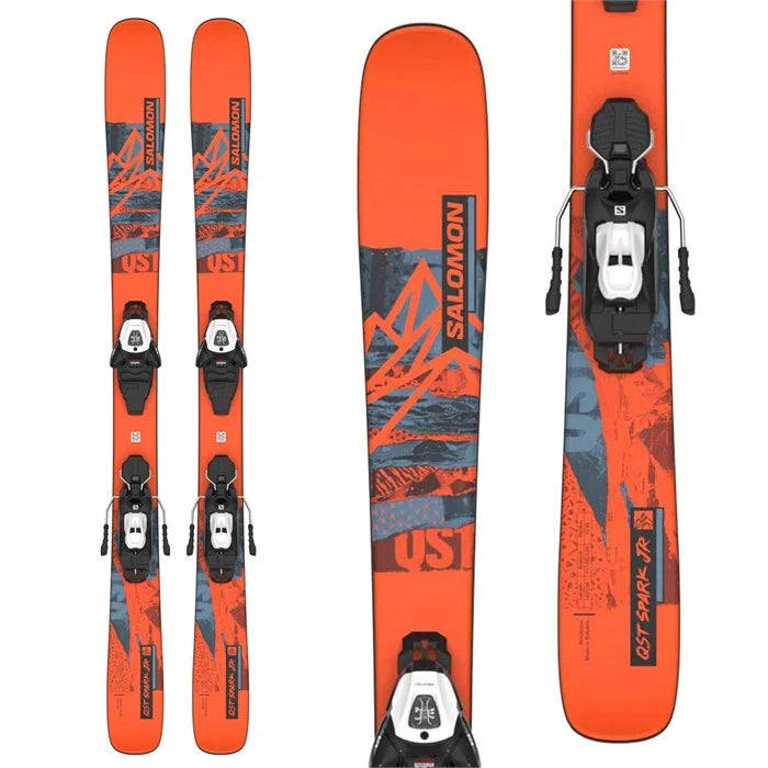 QST Spark Jr M Skis + L6 GW Bindings