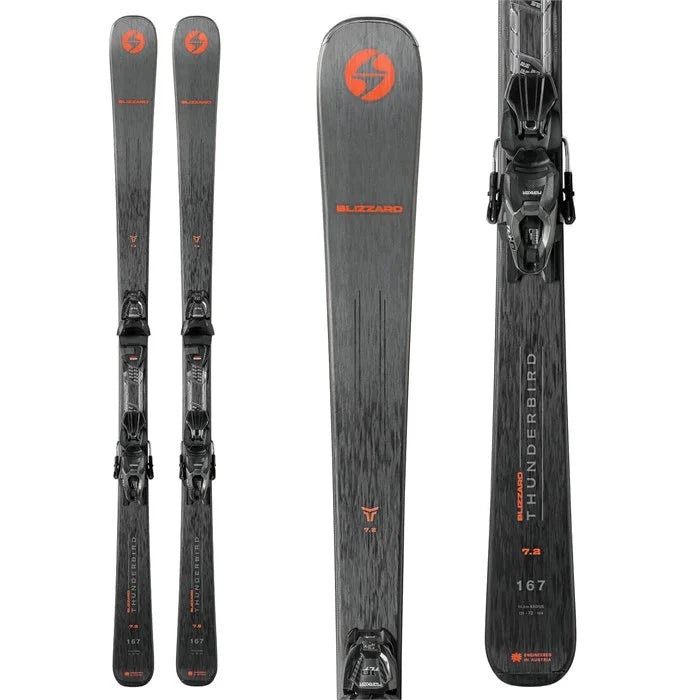 Thunderbird SP 7.2 Skis + TLT 10 Bindings