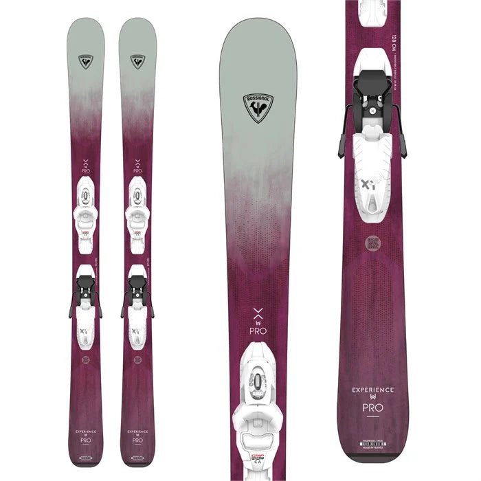 Experience Pro Skis + Kid X 4 GW Bindings