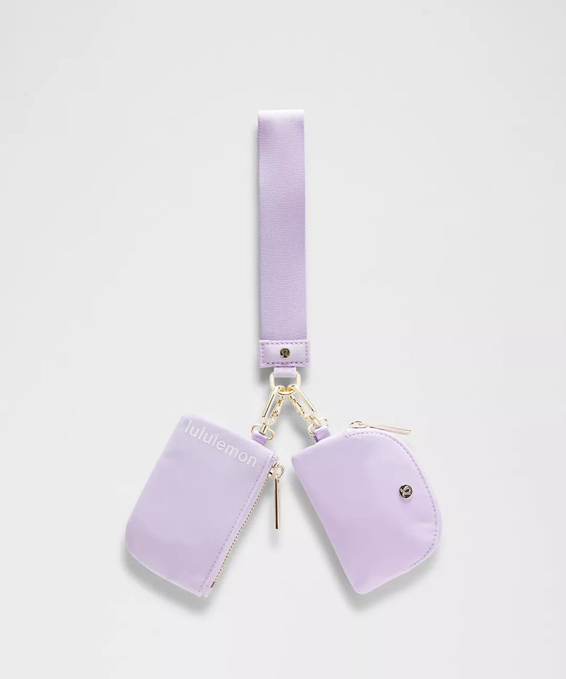 Dual Pouch Wristlet
