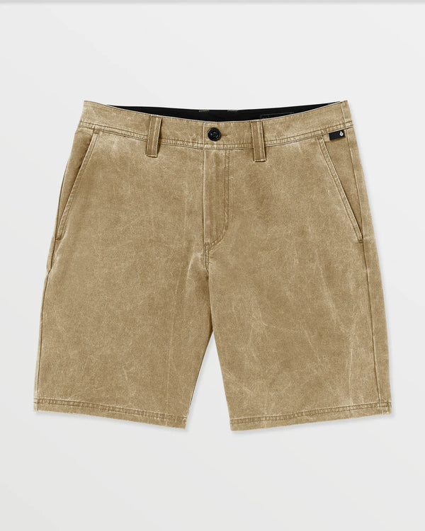 Stone Faded Hybrid Shorts