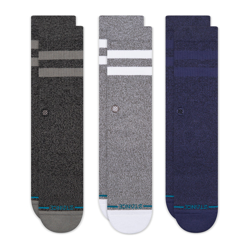 Cotton Crew Socks 3 Packs