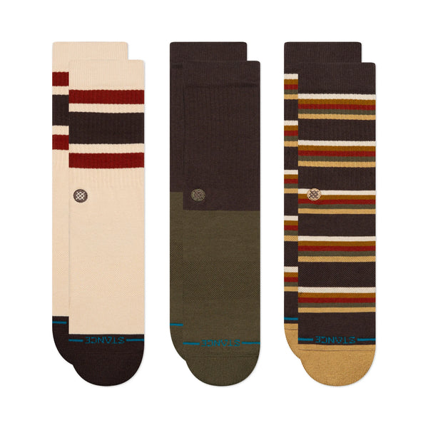Cotton Crew Socks 3 Packs