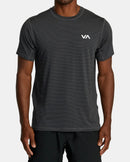 Sport Vent Stripe Technical Short Sleeve Top