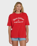 I Will Travel Short Sleeve Knit T-Shirt