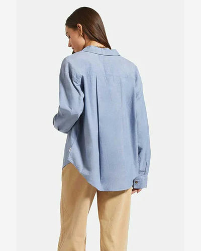 East Side L/S Boxy Woven Shirt