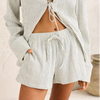 Driftwood Stripe Overswim Short