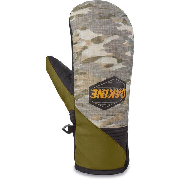 Dakine Crossfire Mitt Guanto Uomo, Notte Tropicale, Taglia Large, Leggero, Palmo In Pelle Scamosciata Sintetica, DWR, Per Sci Primaverile - 4
