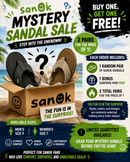 Sanuk Mystery Sandal Closeout Sale