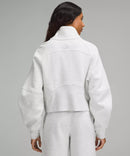 Scuba Oversized Funnel Neck Half Zip