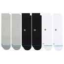 6 Pack Crew Socks