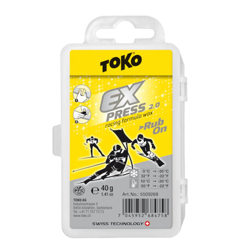 Toko Express Racing Rub on ski wax
