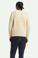 Classic Fisherman Cable Knit Sweater