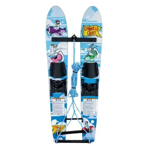 Cadet Water Skis + Child Slide Adjustable Bindings