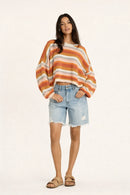 Keepin It Coastal Crew Sweater