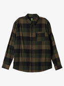 Motherfly Long Sleeve Flannel Shirt