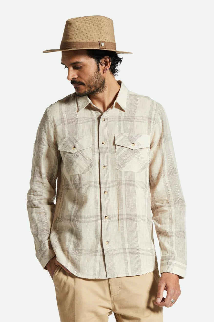 Memphis Linen Blen L/S Shirt