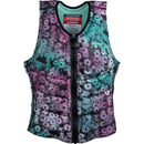 Lyric Impact Vest Floral Pink/Teal
