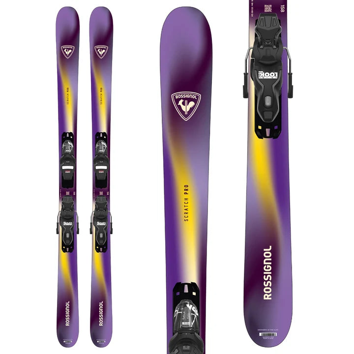 Scratch Pro Skis + Xpress 10 GW Bindings