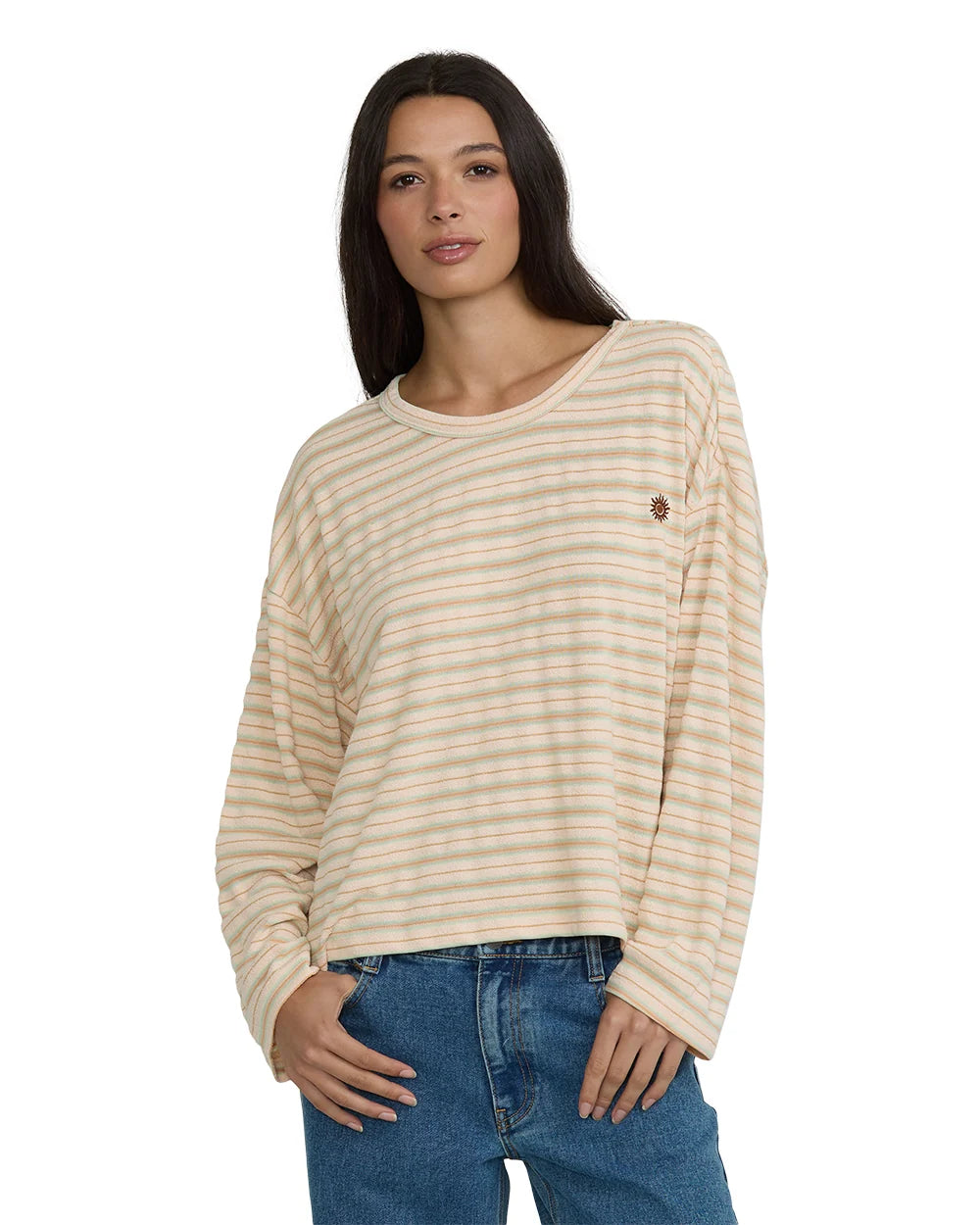 Shirt Surf Girl Throw On Knit Top