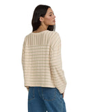 Shirt Surf Girl Throw On Knit Top