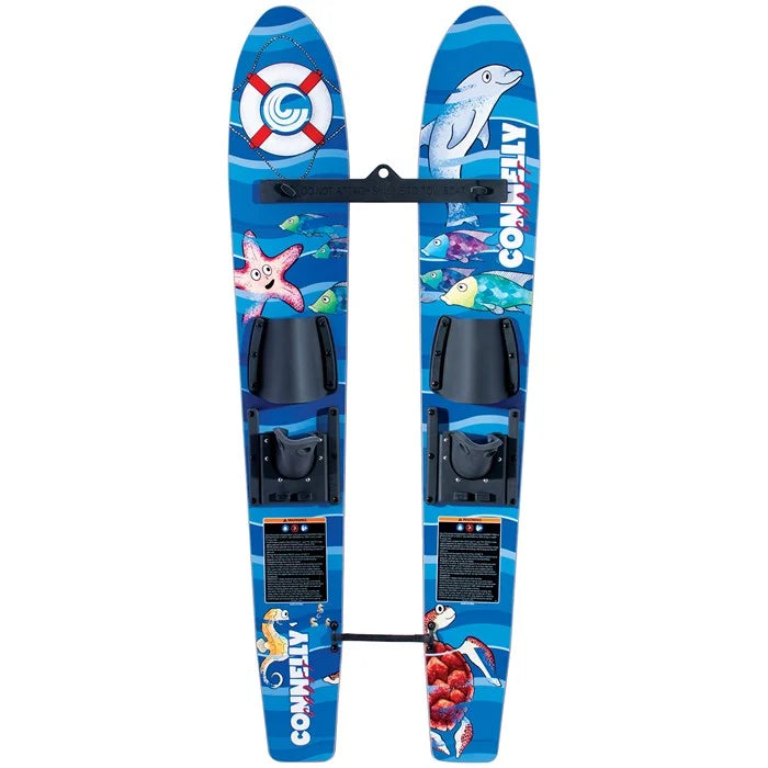 Cadet Water Skis + Child Slide Adjustable Bindings