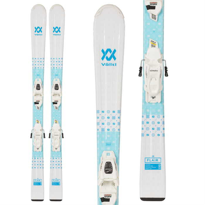 Volkl Flair Jr. Skis + vMotion 7.0 GW Bindings