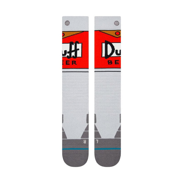 THE SIMPSONS X STANCE DUFF BEER POLY SNOW OTC SOCKS