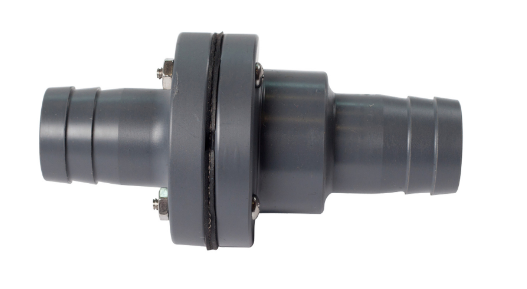 1 1/8" Barbed In-Line Check Valve