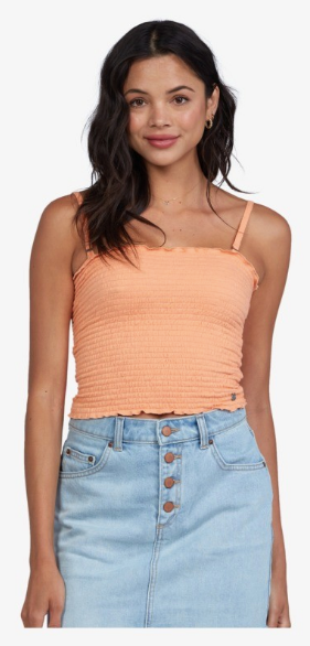 Hot Out Smocked Tube Top