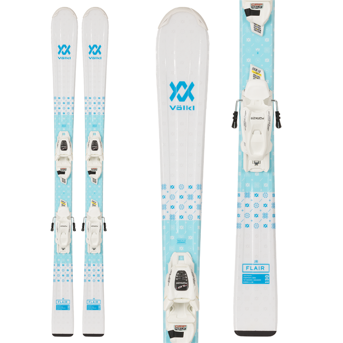 Volkl Flair Jr. Skis + vMotion 4.5 GW Bindings